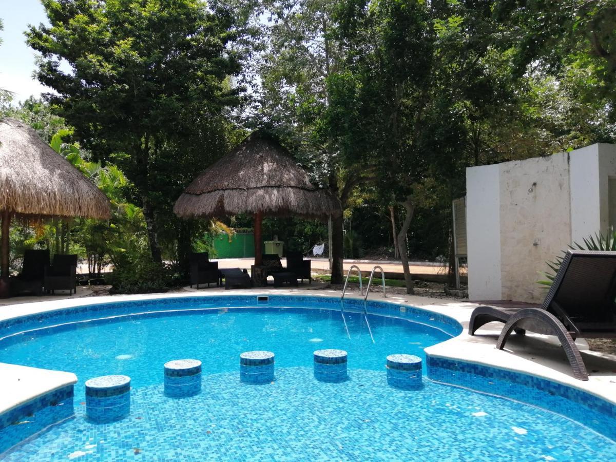 Hermosa Casa Vacacional Puerto Morelos Bagian luar foto