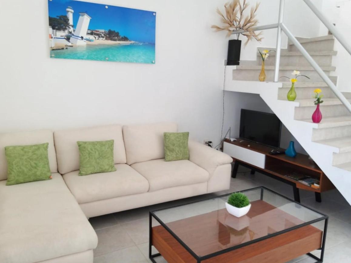 Hermosa Casa Vacacional Puerto Morelos Bagian luar foto