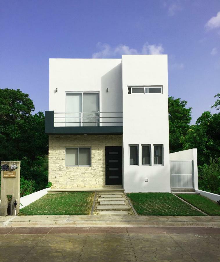 Hermosa Casa Vacacional Puerto Morelos Bagian luar foto